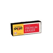 School Smart Premium Chalkboard Eraser, 5 x 2 x 1 Inches, Felt, Black/White PAC2019-5987DI